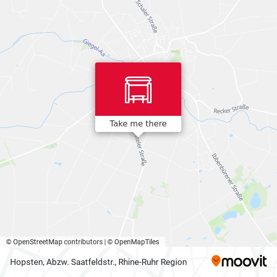 Hopsten, Abzw. Saatfeldstr. map