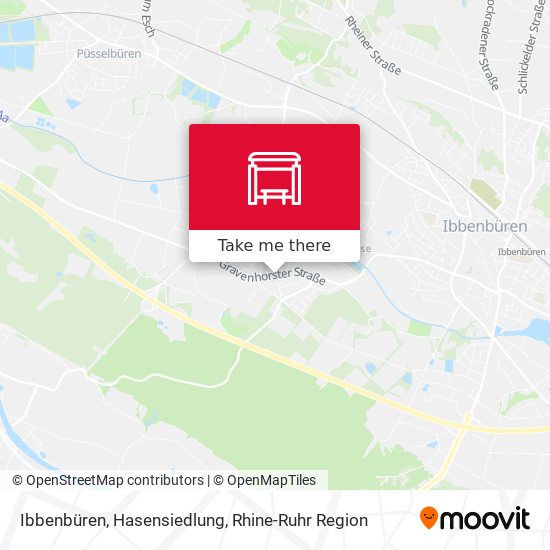 Ibbenbüren, Hasensiedlung map