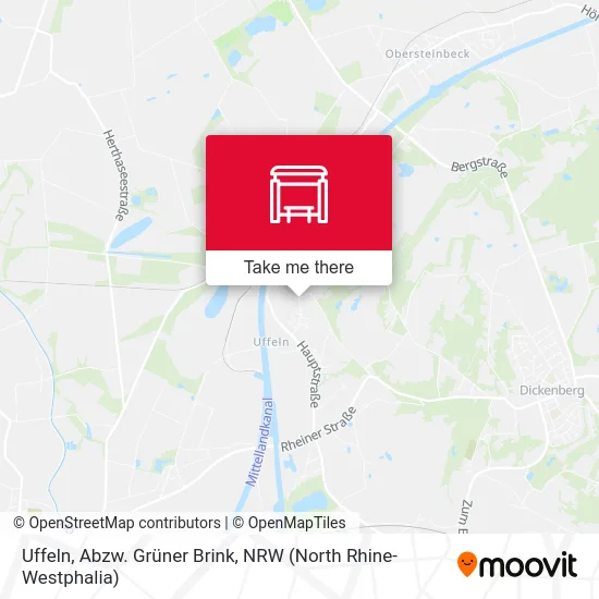Карта Uffeln, Abzw. Grüner Brink