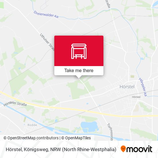 Hörstel, Königsweg map