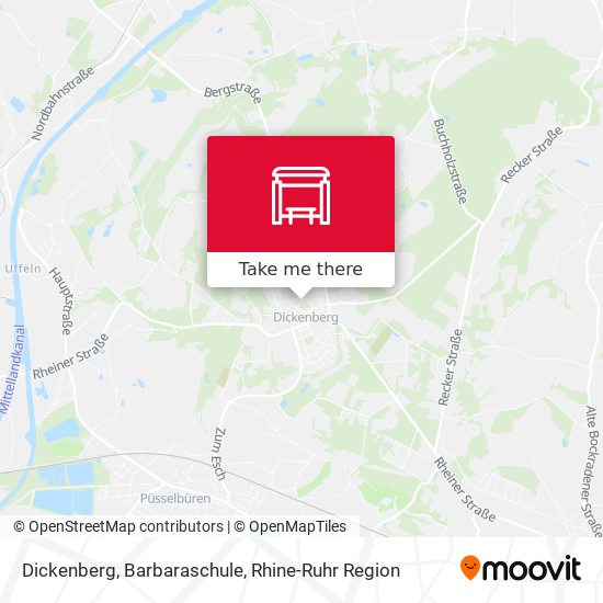 Dickenberg, Barbaraschule map