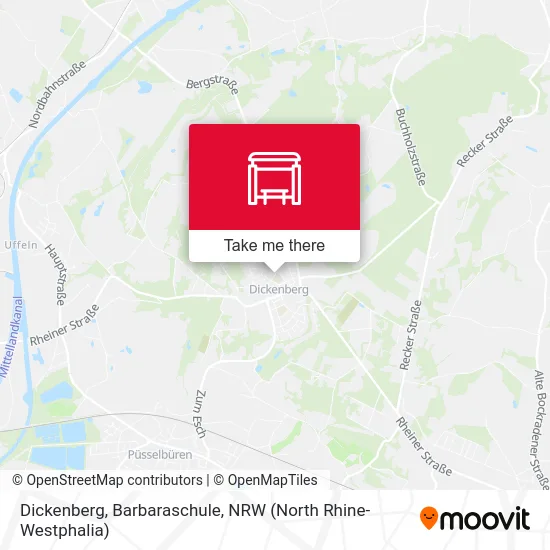 Dickenberg, Barbaraschule map