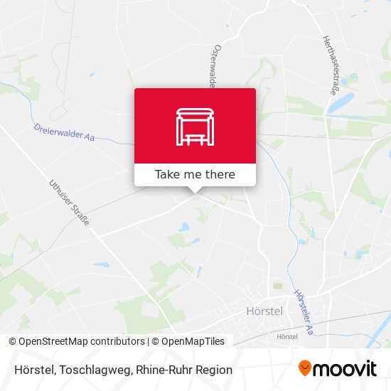 Hörstel, Toschlagweg map