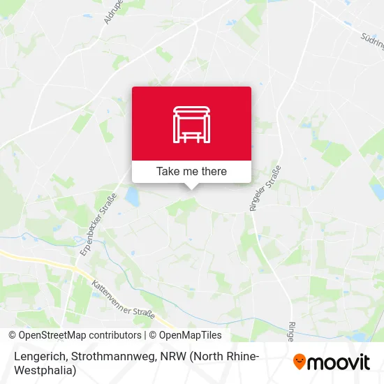 Lengerich, Strothmannweg map