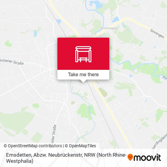 Emsdetten, Abzw. Neubrückenstr map