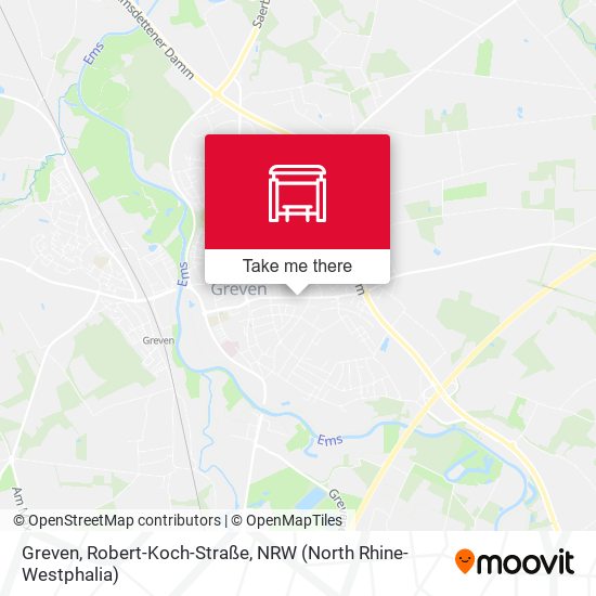 Greven, Robert-Koch-Straße map