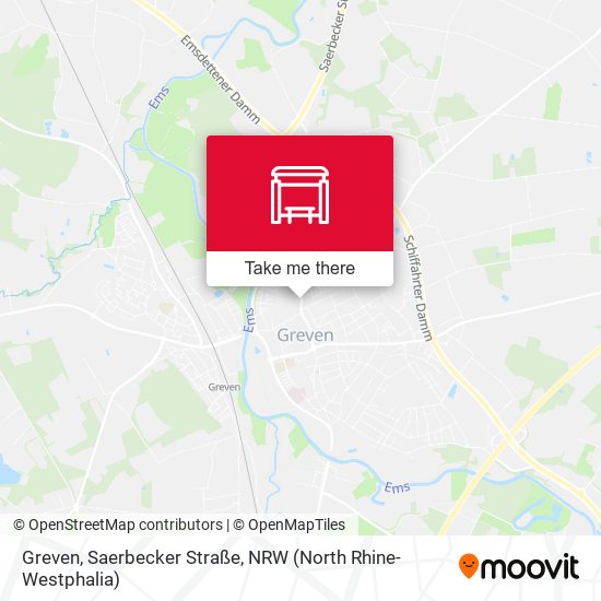 Greven, Saerbecker Straße map