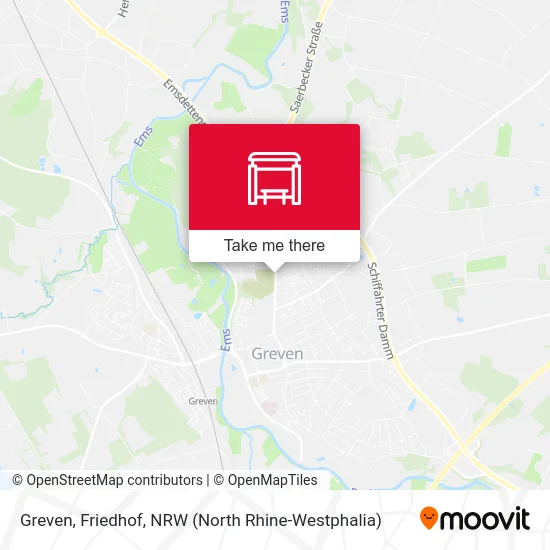 Greven, Friedhof map