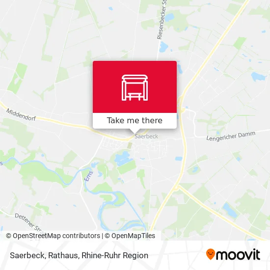 Карта Saerbeck, Rathaus