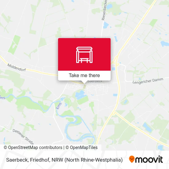 Saerbeck, Friedhof map