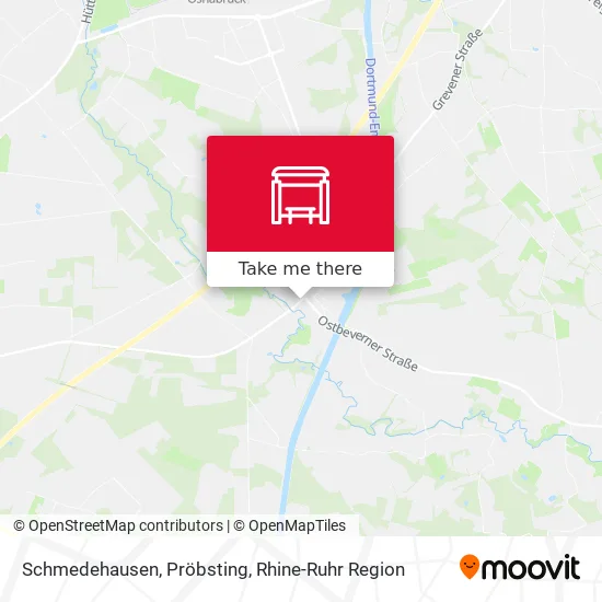 Карта Schmedehausen, Pröbsting