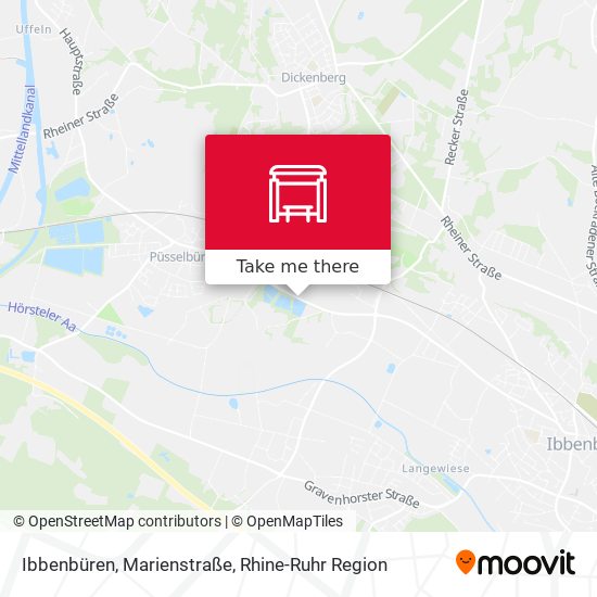 Ibbenbüren, Marienstraße map