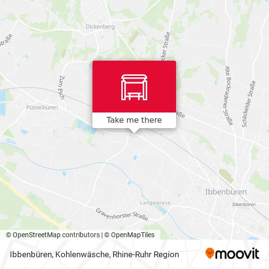Карта Ibbenbüren, Kohlenwäsche