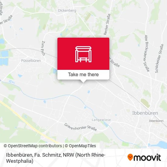 Карта Ibbenbüren, Fa. Schmitz
