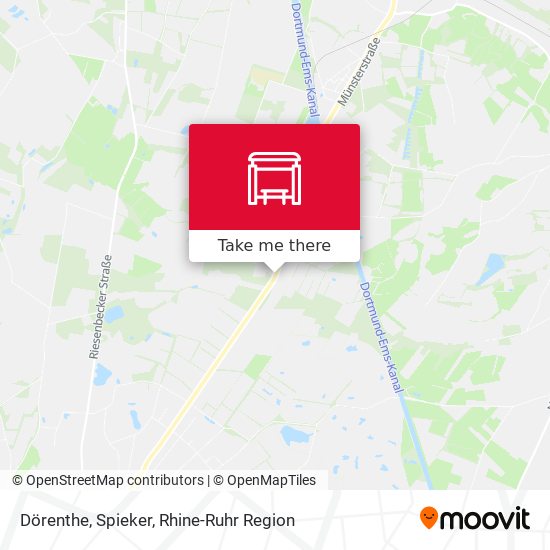 Dörenthe, Spieker map