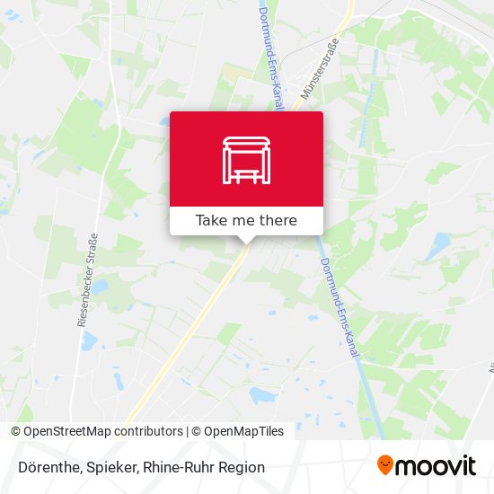 Dörenthe, Spieker map