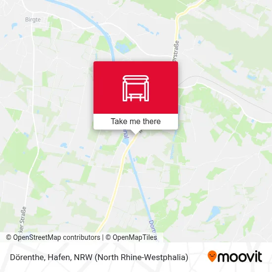 Dörenthe, Hafen map