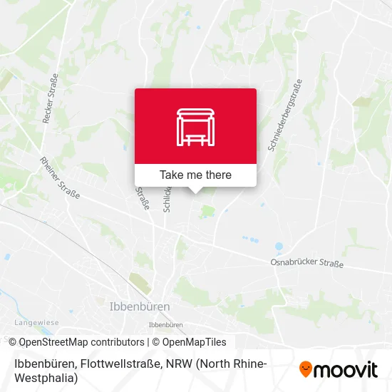 Карта Ibbenbüren, Flottwellstraße