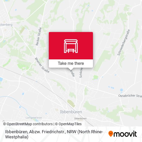 Ibbenbüren, Abzw. Friedrichstr. map