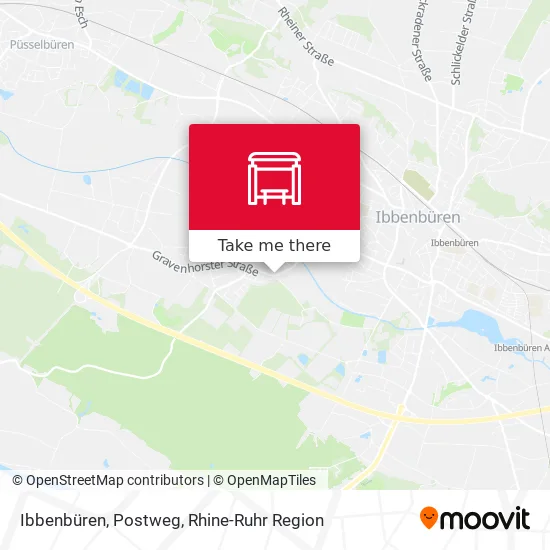 Карта Ibbenbüren, Postweg