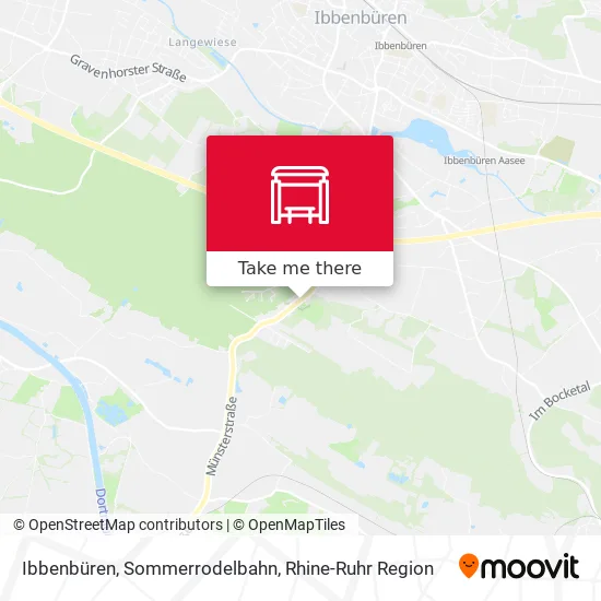 Карта Ibbenbüren, Sommerrodelbahn