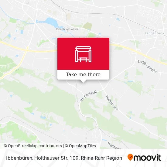 Карта Ibbenbüren, Holthauser Str. 109