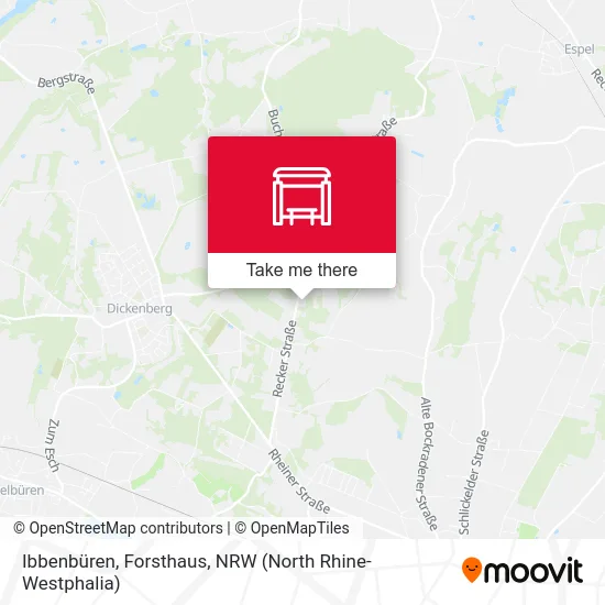 Ibbenbüren, Forsthaus map