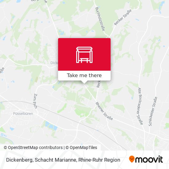 Dickenberg, Schacht Marianne map