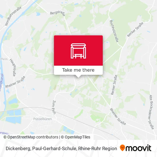 Карта Dickenberg, Paul-Gerhard-Schule