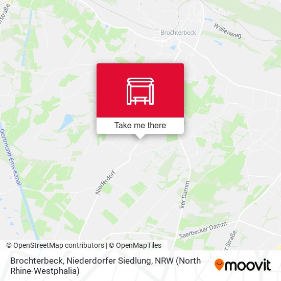 Brochterbeck, Niederdorfer Siedlung map