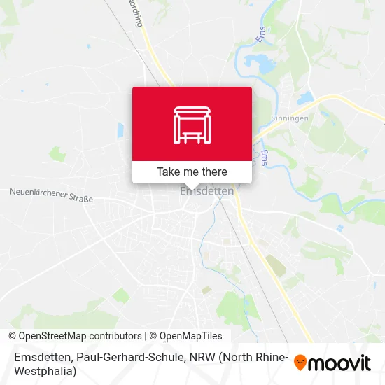 Emsdetten, Paul-Gerhard-Schule map