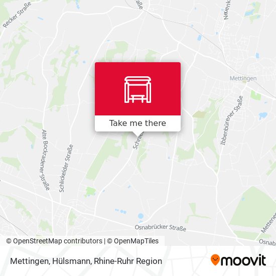 Mettingen, Hülsmann map