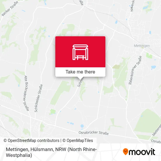 Карта Mettingen, Hülsmann