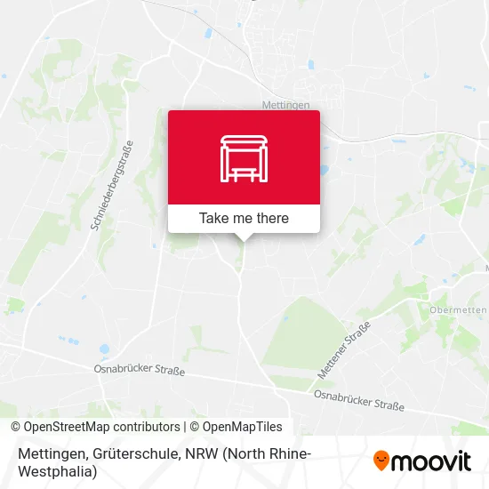 Mettingen, Grüterschule map