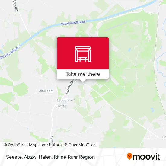 Карта Seeste, Abzw. Halen