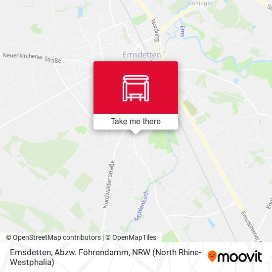 Emsdetten, Abzw. Föhrendamm map
