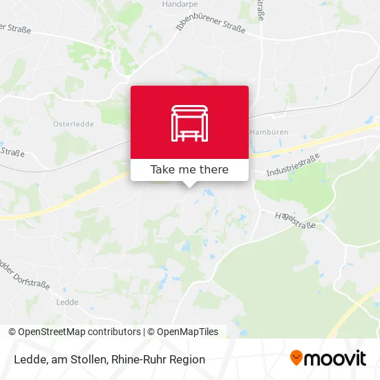 Карта Ledde, am Stollen