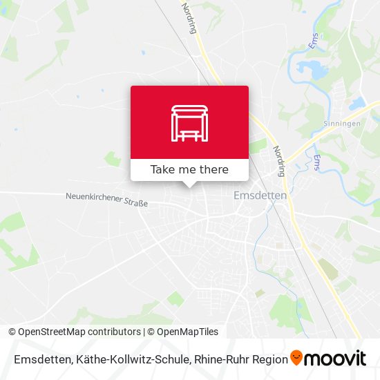 Emsdetten, Käthe-Kollwitz-Schule map