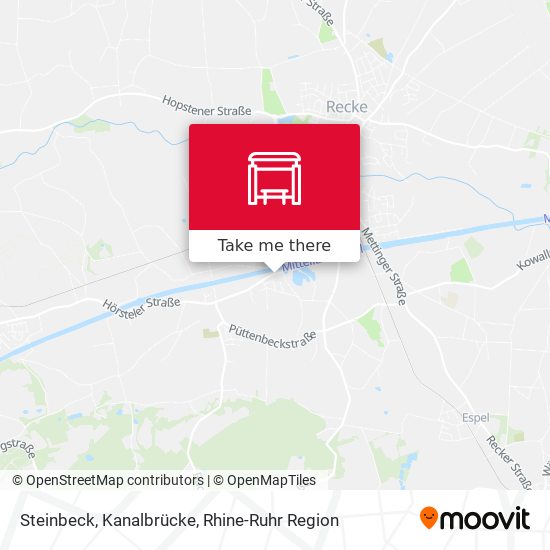Steinbeck, Kanalbrücke map