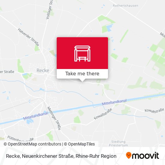 Recke, Neuenkirchener Straße map