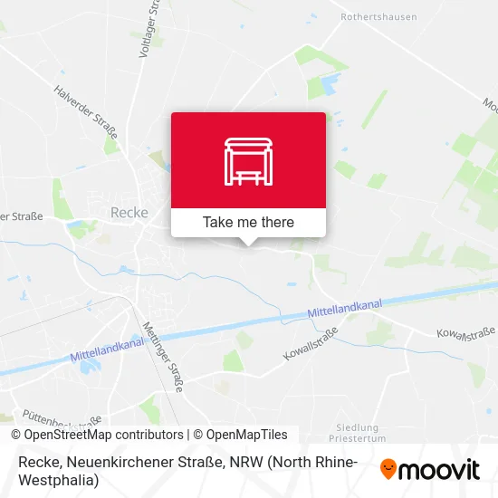 Recke, Neuenkirchener Straße map