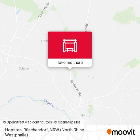 Карта Hopsten, Rüschendorf