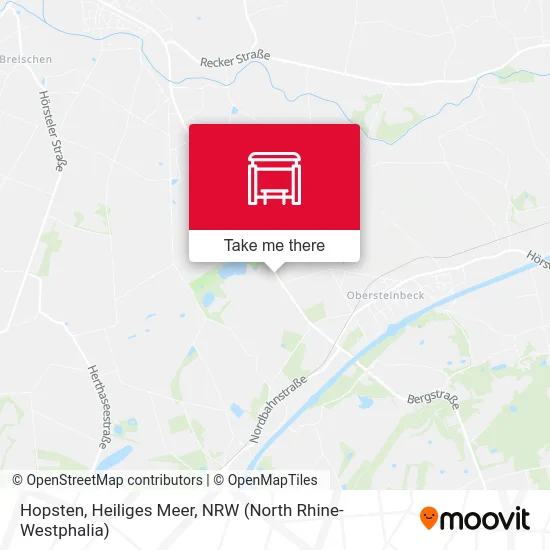 Карта Hopsten, Heiliges Meer