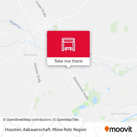 Hopsten, Aabauerschaft map