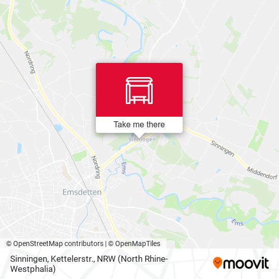 Sinningen, Kettelerstr. map