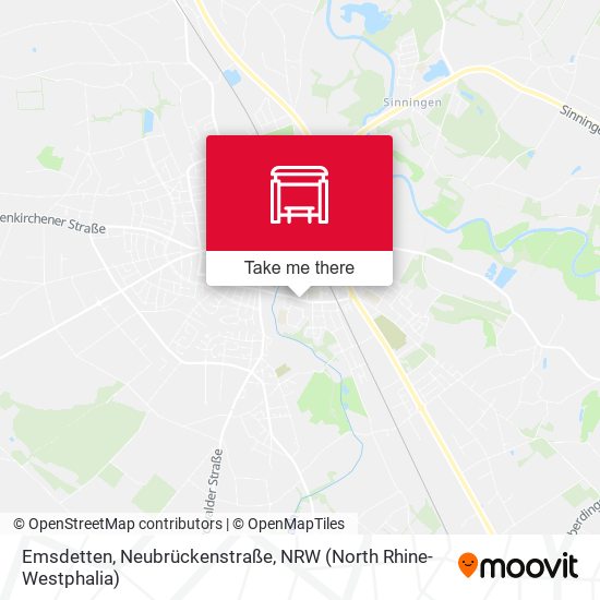 Emsdetten, Neubrückenstraße map
