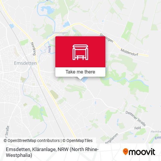 Emsdetten, Kläranlage map