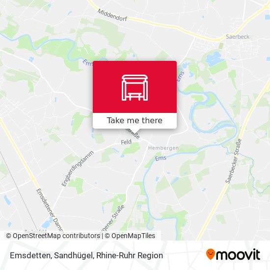 Emsdetten, Sandhügel map