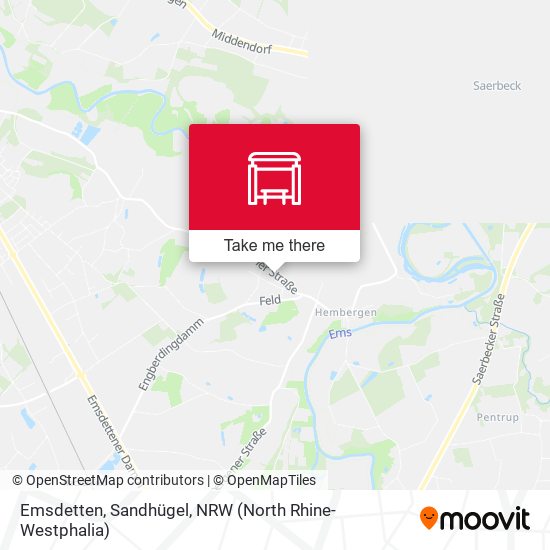 Emsdetten, Sandhügel map