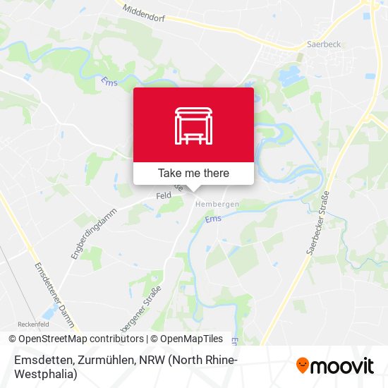 Карта Emsdetten, Zurmühlen